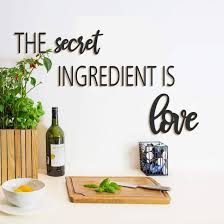 Перевод контекст secret ingredient c английский на русский от reverso context: Mdf Holzdeko The Secret Ingredient Is Love Wall Art De