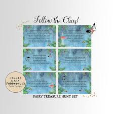 Fairy Treasure Hunt Clues What S Your Fairy Name Etsy Treasure Hunt Clues Fairy Names 21st Birthday Checklist