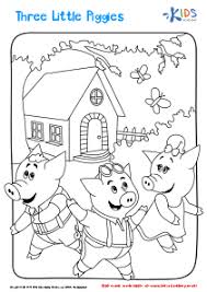 Three little pigs coloring pages. The Three Little Pigs Coloring Pages 10 Printables