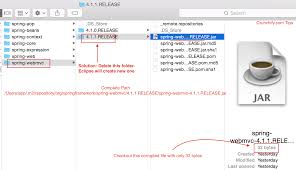 Cannot Be Read Or Is Not A Valid Zip File How To Fix Maven Build Path Error With Corrupted Jar File Https Crunchify Com Cannot Be Re Fix It Jar Spring Web