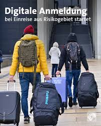 Dieses muss auf anforderung des beförderers (z.b. Tagesschau Bei Der Einreise Nach Deutschland Mussen Menschen Die Sich In Den Letzten Zehn Tagen In Einem Risikogebiet Aufgehalten Haben Ab Sonntag 8 11 Eine Digitale Einreiseanmeldung Ausfullen Facebook