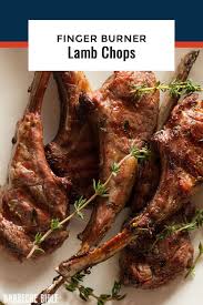 Finger Burner Lamb Chops Herb Scented Sizzling Finger Burner Lamb Chops Make The Perfect Appetizer For A Cocktail Lamb Chops Grilled Lamb Chops Lamb Recipes