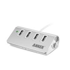 Amazon Com Anker 30w 4 Port Aluminum Usb Desktop Charger With Poweriq Technology For Iphone 6 Ipad Samsung Galaxy S6 S6 Computer Accessories Usb Usb Hub