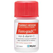 Shop our huge selection of vitamin c made with high quality ingredients. Buy Ferro Grad C Iron Vitamin C 30 Tablets Online At Chemist Warehouse