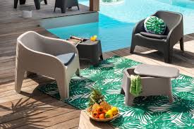 Le choix d'un salon de jardin dépend directement de l'utilisation souhaitée : Salon De Jardin En Polypropylene Gifi