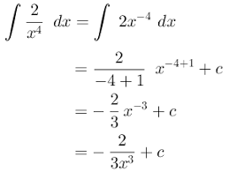 Contoh Soal Integral Tak Tentu