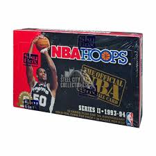 Tim hardaway's another 40 cents, and the david robinson leave alcohol out card is another quarter. 1993 94 Skybox Nba Hoops Series 2 Basketball Hobby Box Steel City Collectibles