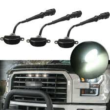 Has a 2.5 bds leveling kit, borla exhaust, raptor grill. 3 Smoke Front Grille Led Light Raptor Style Grill For Ford F 150 F150 2010 2018 Eur 17 33 Picclick De