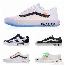 Shop cool personalized wholesale shoes china with unbelievable discounts. Wholesale Cheap Old Skool Brand 2018 The Wall Old Skool Running Shoes Off Zapatillas De Deporte Designer Sneakers White White Trainers Vans Old Skool Sneaker