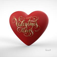 Heart Valentines Day 3d Model Heart Balloons Valentine Heart Balloons Valentines