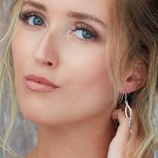 Kit Heath Entwine Twist Drop Earrings