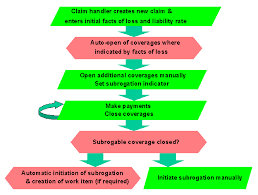 A method of shifting risk from a person, business, or organization to an insurance company in exchange for the payment of premium. Process Flow In Subrogation Sap Documentation