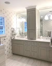 The vanity counter with sink may be impossible to provide the makeup station but its inside will give you a space to put your makeup tools as well. Master Bath With Makeup Vanity