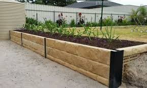 Repeat this process for the other end of the raised garden bed. How Do You Build A Concrete Sleeper Retaining Wall Read This From Our Experts