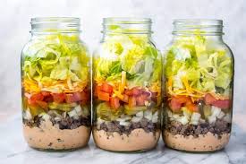 Mehr big mac salat für alle? Meal Prep Low Carb Big Mac Salad Jars The Girl On Bloor