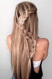 Check out this list of braid hairstyles with weave that includes all types of braids and the various ways to color and style them in an updo! Simple Braid Hairstyle For Long Hair Novocom Top