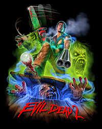 Evil Dead 2 By Devon Whitehead Horror Posters Horror Artwork Evil Dead Movies