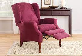 wingback recliner slipcover recliner chair slipcovers for chairs recliner slipcover