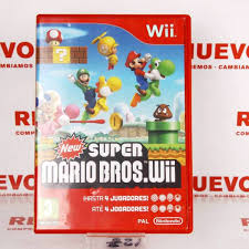Los grandes alicientes de esta nueva entrega son los circuitos nuevos, las nuevas. Videojuego Super Mario Bross Para Wii De Segunda Mano E271893 Juego Wii Mario Bross De Segunda Mano Wii Juegos De Wii Wii Super Mario