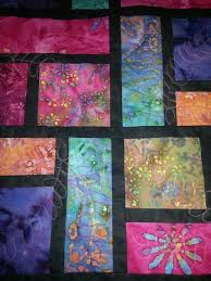 Great Idea For Quilting Stained Glass Quilt Quilts Stained Glass Quilt Quilting Designs