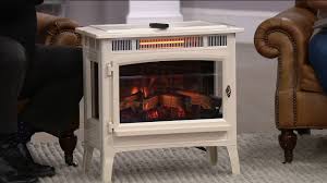 Quartz infrared heaters use as much power as electric heaters with resistive elements. Duraflame Infrared Quartz Stove Heater With 3d Flame Effect Remote On Qvc Youtube