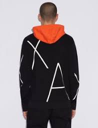 Shop armani exchange hoodies and sweatshirts designed and sold by artists for men, women, and everyone. Armani Exchange Sweatshirt With Contrasting Hood Hoodie For Men A X Online Store