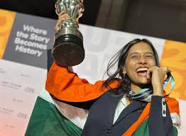 Divya Deshmukh at Tata Steel Chess Tournament 2024