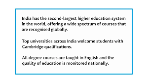 Cambridge Students Studying In India