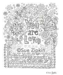 Valentines Coloring Page Download You Are Loved Etsy Book Page Art Coloring Pages Valentine Coloring Pages