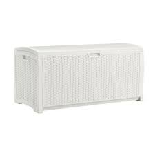 Buy products such as rubbermaid cleverstore 16 quart plastic storage tote container with lid (6 pack) at walmart and save. Yard Tools Mocha Backyard Suncast 73 Gallon Resin Wicker Patio Storage Box Porch Waterproof Outdoor Storage Container For Toys Store Items On Deck Furniture Deck Boxes Patio Lawn Garden Vit Edu Au