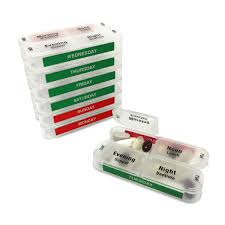 Timer and alarms work well, and are annoying enough to make. Medcenter Smartpack Weekly Pill Organizer Set