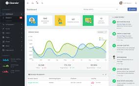 16 New Bootstrap 3 Admin And Frontend Templates Web Design