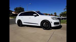 2018 Audi Q7 Review Prestige Black Optic Luxury Adaptive Chassis Audi Q7 Black Audi Q7 Audi