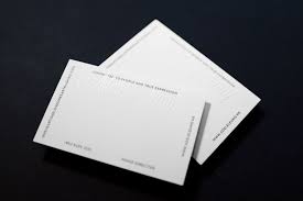 Adele Leung Blind Embossed Business Card Designed By Studiomuch Embossed Business Cards Business Cards Creative Business Card Design