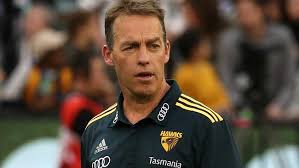 Alastair clarkson is known for his work on saturday night afl (1957), afl sunday (1997) and saturday afternoon afl (1957). Alastair Clarkson Wayne Carey Hawthorn Coach Apologises After Post Match Spray Herald Sun