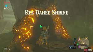 Ree Dahee Shrine - Dueling Peaks Region - Towers and Shrines | The Legend  of Zelda: Breath of the Wild | Gamer Guides®