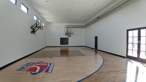 The indoor basketball court, which appears to be covered by a glass dome, can also be accessed from an upper balcony as drake is seen shooting the court is just one of many features inside the 35,000 sq. This House Has A Basketball Court Inside Mildlyinteresting