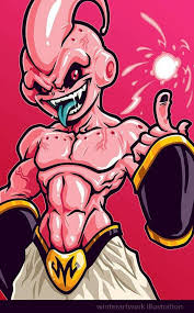 Kid Buu Dragon Ball Z Dragon Ball Painting Anime Dragon Ball Super Dragon Ball Art