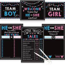 Check spelling or type a new query. Buy Gender Party Photo Props Gender Photo Signs Game Gender Posters Party Supplies Set With 2 Pieces Erasable Marker For Boys Girls Baby Gender Party Games Decorations Online In Vietnam B081yqlh3w