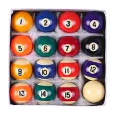 Most pool tables in the uk use the black ball pool balls, consisting of 7 red balls,7 yellow balls, and the eight ball. 16pcs 38mm Children Kids Billiards Table Balls Set Resin Small Pool Cue Balls Set Ball Game Snooker Billiard Balls Aliexpress