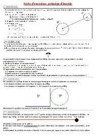Si vous pensez qu'elle doit être plus grande, c'est que vous n'avez pas complètement digérer le principe de l'inertie : Le Principe D Inertie Serie D Exercices 1 Alloschool Exercice Nassim