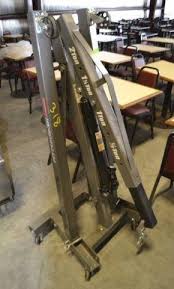 This shop crane and engine hoist delivers the lifting ability you need with the combined …. Pittsburgh Automotive Engine Hoist 8 Ton Long Ram Lawler Auction Company