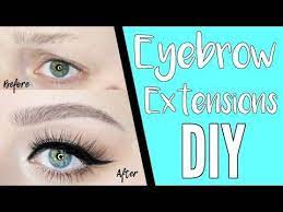 This brow extension 2020 tutorial is nice and. Diy Eyebrow Extensions Youtube Eyelashextensionsbeforeandafter Eyebrow Extensions Eyelash Extensions Aftercare Eyebrows
