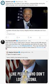 Meghan mccain just penned your next clapback meme. Meghan Mccain Publicly Shames Trump After Arizona Falls