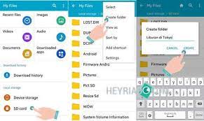 Umumnya cara inilah yang sering digunakan oleh pengguna windows. 3 Cara Membuat Folder Album Baru Di Galeri Android