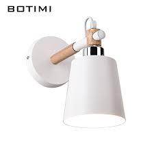 Botimi Nordique Bois Mur Lampes Moderne Applique Murale Luminaire Japonais Applique Murale Pour Lampe De Cheve Parement Mural Applique Murale Chambre Luminaire