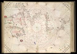 Portolan Chart Of The British Isles F 5