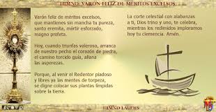 Misioneros De La Palabra Divina Himno Laudes Varon Feliz De Meritos Excelsos Himnos Palabra De Dios Palabra Del Senor