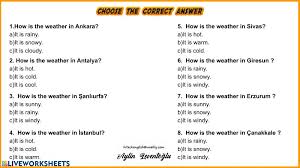 Dont let the snow or a sharp wind chill keep you cooped up indoors. 3 9 Weather Quiz Worksheet