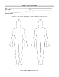Picture of the female body 744×992. Female Body Pain Indicator Chart Fill Online Printable Fillable Blank Pdffiller